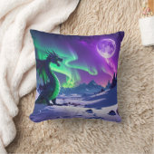 Coussin Aurora Dragon – Northern Lights Fantasy Mousepad (Couverture)