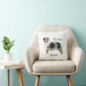Coussin Aussie. Berger australien (Chaise)
