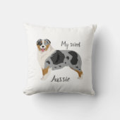 Coussin Aussie. Berger australien (Recto)