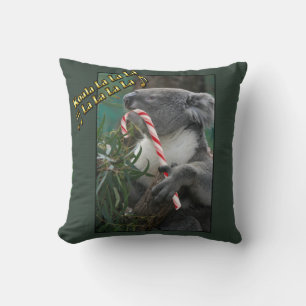 Coussin Aussie Christmas Koala avec Sucre de canne