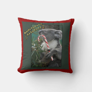Coussin Aussie Christmas Koala avec Sucre de canne