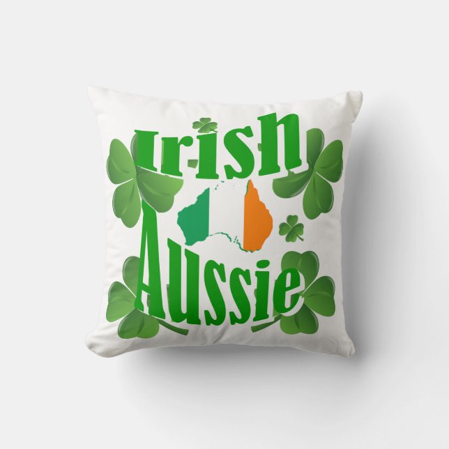 Coussin aussie irlandaise (Recto)