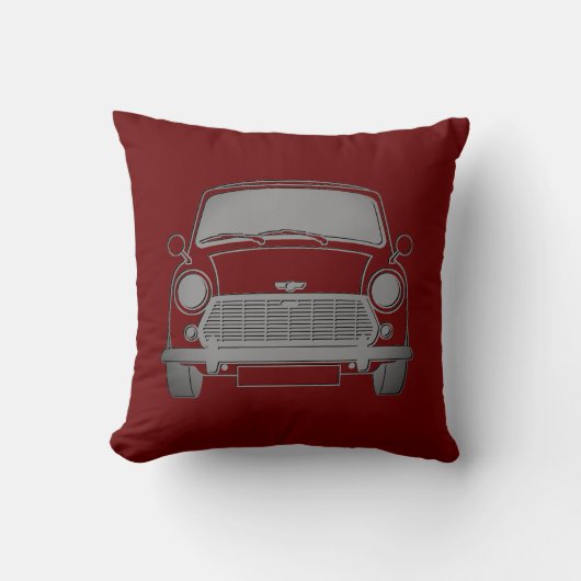 Coussin Austin Mini Cooper Classique (Recto)