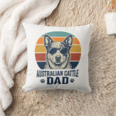 Coussin Australian Cattle Dog Dad Vintage Sunset Shirt_1 (Couverture)