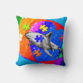 Coussin Autism Shark (Recto)