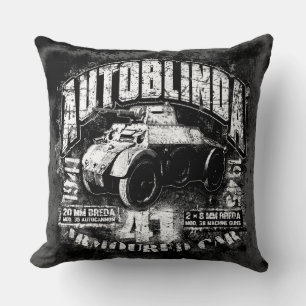 Coussin Autoblinda 41 Pilote 20" x 20" Pilote