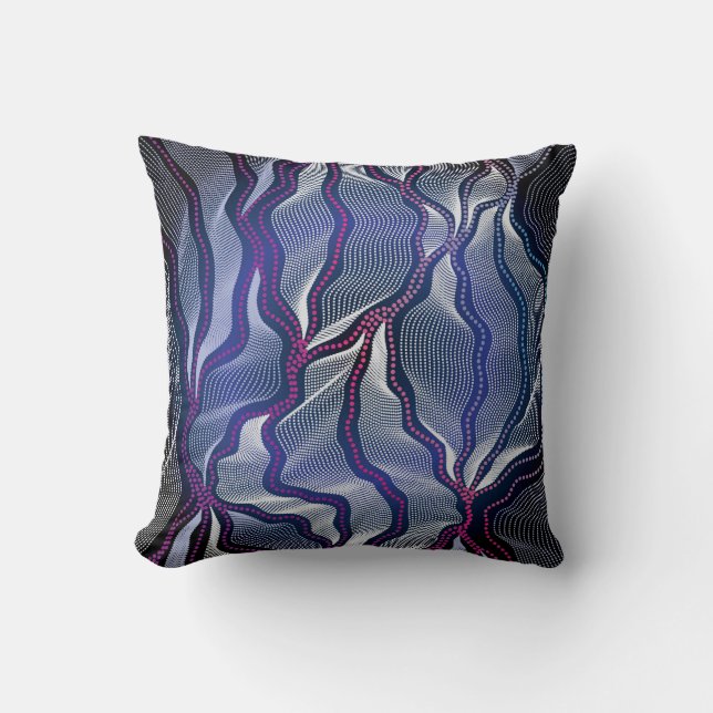 Coussin autochtone de conception-16 (Recto)