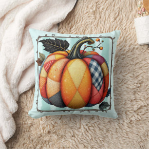 Coussin Automne Agritourisme Style Quilt Décor de la maiso