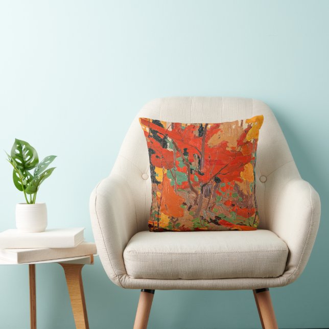 Coussin Automne, beaux-arts de Tom Thomson, (Chaise)