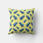 Coussin Automne bleu (Verso)