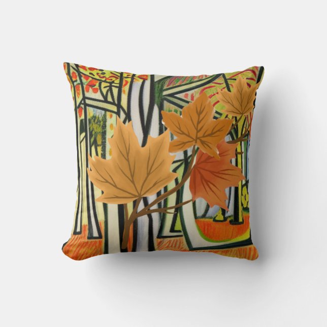 Coussin Automne Extraordinaire (Recto)