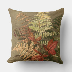 Coussin Automne Fern Feuille Botanique