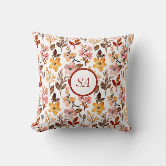Coussin Automne Feuilles automne saison Floral (Recto)