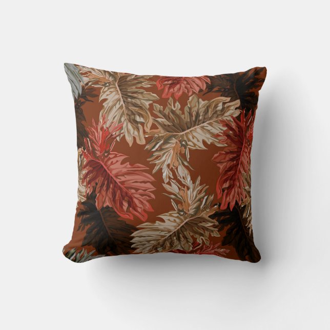 Coussin Automne Feuilles d'automne Jeu d'oreiller (Recto)
