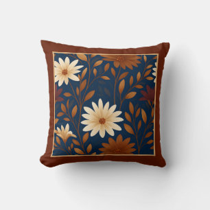 Coussin Automne Florals Ferme Boho - Élégant
