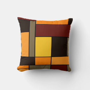 Coussin Automne Mondrian