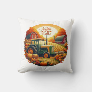 Coussin Automne rustique/vintage sur la ferme