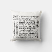 Coussin Automne Vibes (Recto)