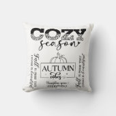 Coussin Automne Vibes (Recto)