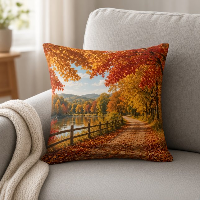 Coussin Automne vibrant (Créateur téléchargé)