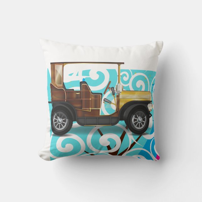 Coussin Automobile de collection (Recto)