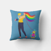 Coussin Autonomisation velours luxueuse (Verso)