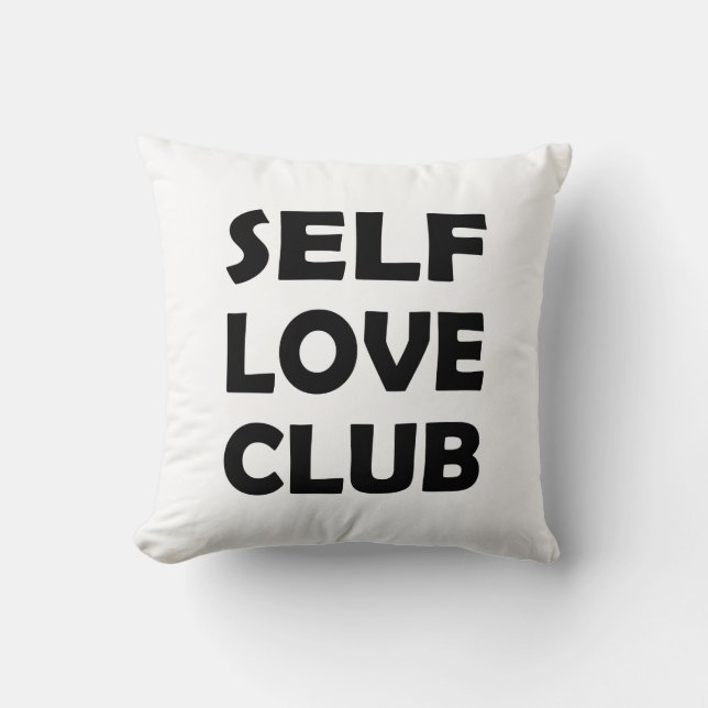 Coussin Autonomisé par l'amour | Vibes de soin (Recto)
