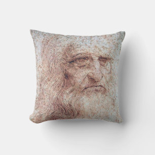 Coussin Autoportrait, Léonard de Vinci