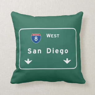Coussin Autoroute d'autoroute nationale de San Diego la