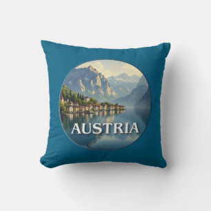 Coussin Autriche Hallstatt Union européenne