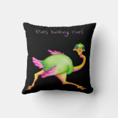 Coussin Autruche peu commune (Verso)