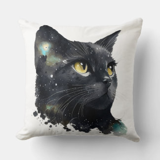 Coussin Autumn Mountain Landscape Throw Pillow