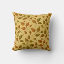 Coussin Aux Feuilles D'automne