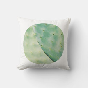 Coussin aux feuilles de poirier Figue de Barbarie