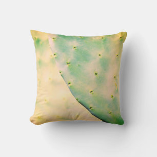 Coussin aux feuilles de poirier figuier de Barbari
