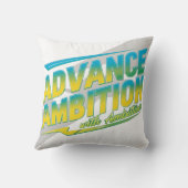 Coussin Avance avec Ambition (Verso)