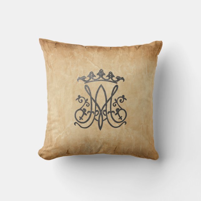 Coussin Ave Maria Monogram (Recto)