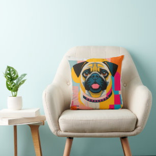 Coussin avec carlin