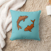 Coussin avec carpes nageuses (Couverture)
