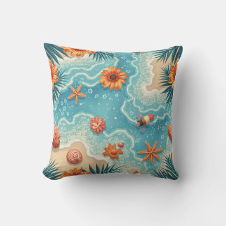 coussin avec coussin de plage