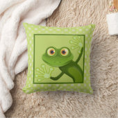 Coussin avec grenouille (Couverture)