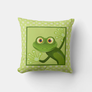 Coussin avec grenouille