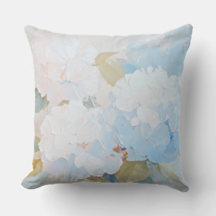 Coussin avec Hydrangeas, Fleurs d'été
