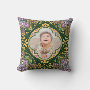Coussin Avec la photo Olive and lavender Azulejos Thailler