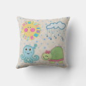 Coussin avec les motivations des enfants (Verso)