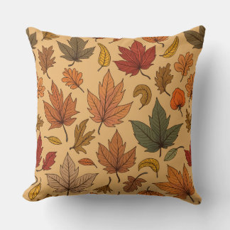 Coussin avec photo d'automne