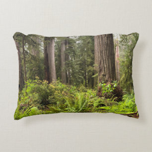 Coussin avec séquoias