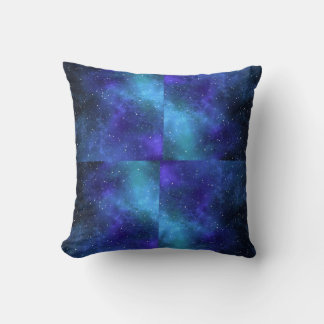 Coussin avec un mélange de quatre ciels de nuit