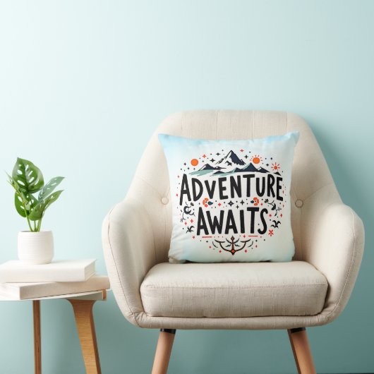 Coussin Aventure Attend (Chaise)