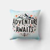 Coussin Aventure Attend (Verso)